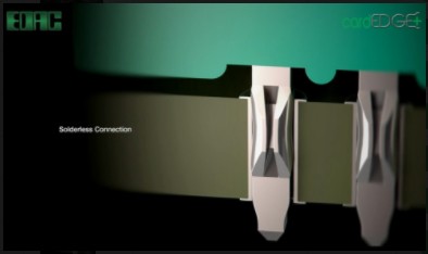 EDAC  Card Edge Connector _ Pressfit